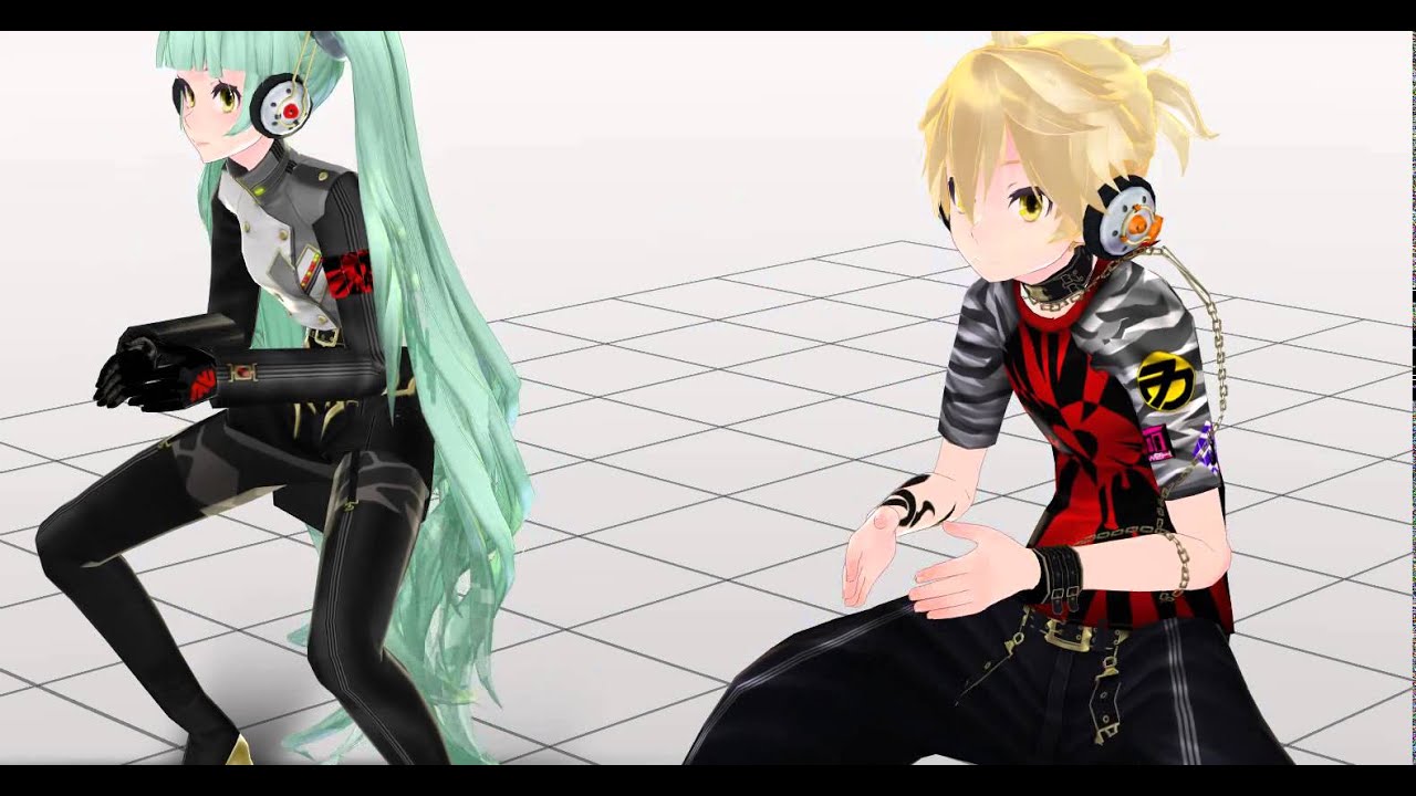 [ MMD ]  Little Apple  [ TDA miku len ]
