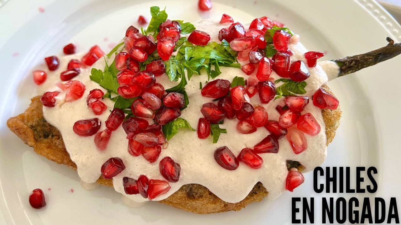 CÓMO HACER CHILES EN NOGADA, PASO A PASO | EN CASA CON IXCHEL