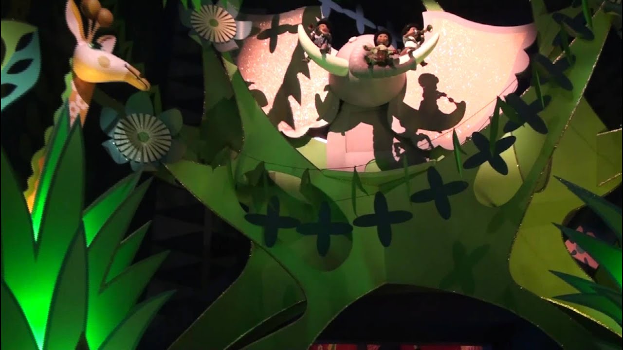 It's a Small World Complete Ride Through POV Dark Boat Ride Tokyo Disneyland Japan