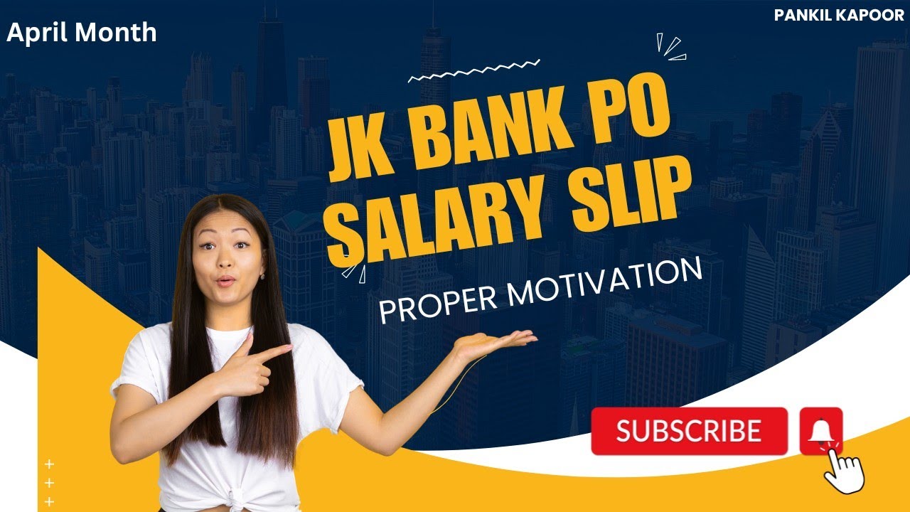 JK BANK PO Salary Slip: Pure Motivation