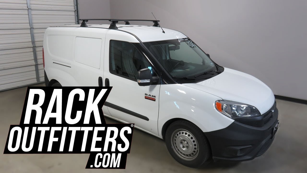 RAM ProMaster City with Yakima SkyLine JetStream Roof Rack Crossbars