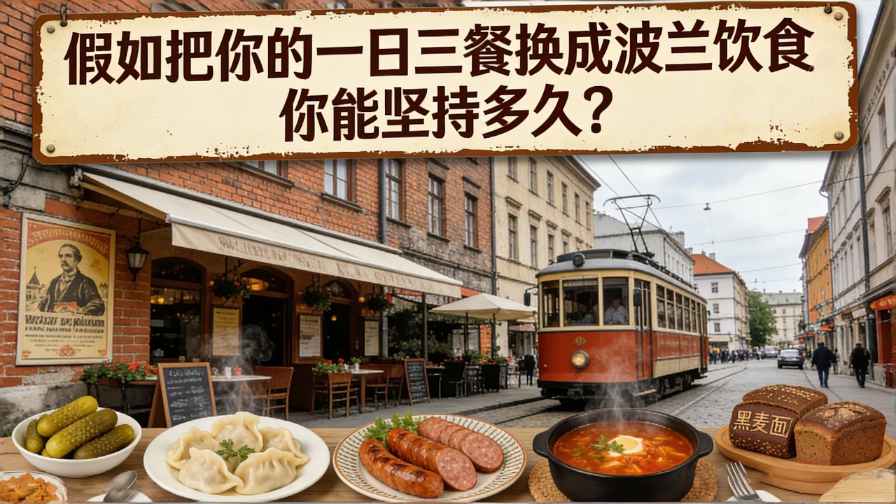 假如把你的一日三餐换成波兰饮食，你能坚持多久？#波兰 #一日三餐 #食物 #美食 #饮食历史 #饮食文化