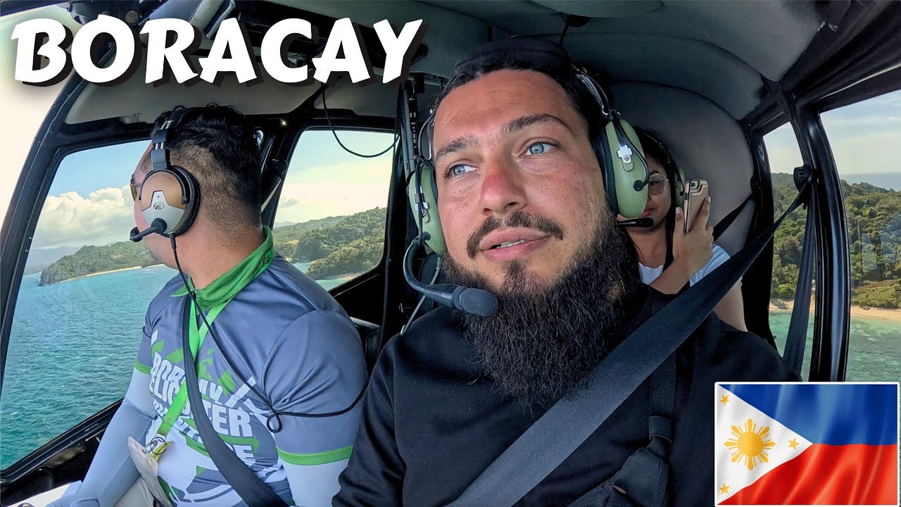 $300 Private Helicopter Tour in Boracay, Philippines 🇵🇭
