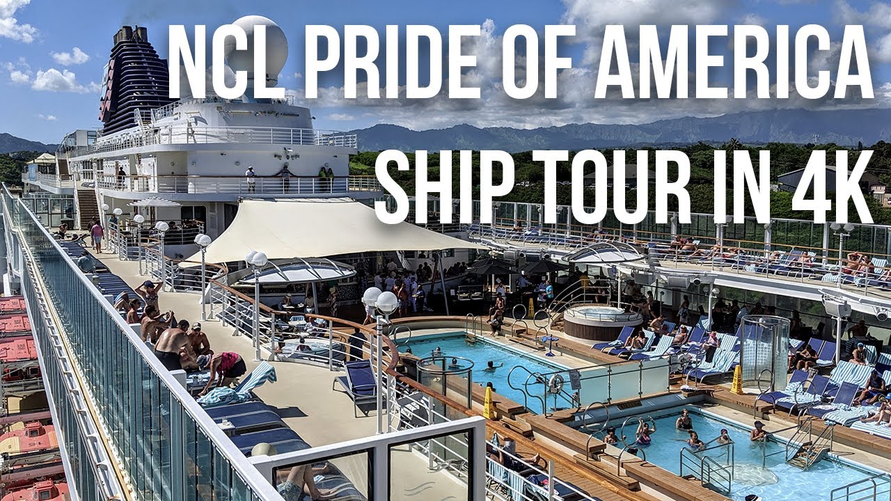 Norwegian (NCL) Pride of America Hawaii Cruise Tour in 4K