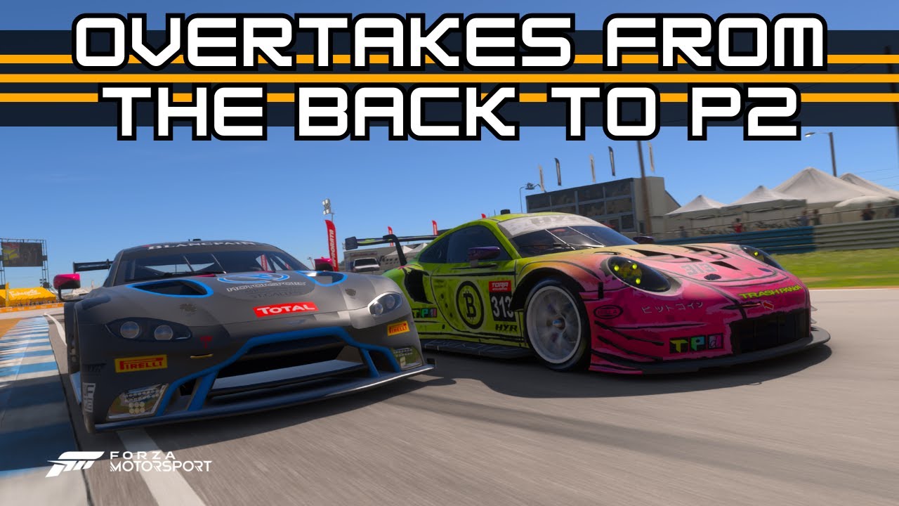 Overtakes galore from the back to P2 🥈 | Sebring Raceway | Porsche RSR | Forza Motorsport