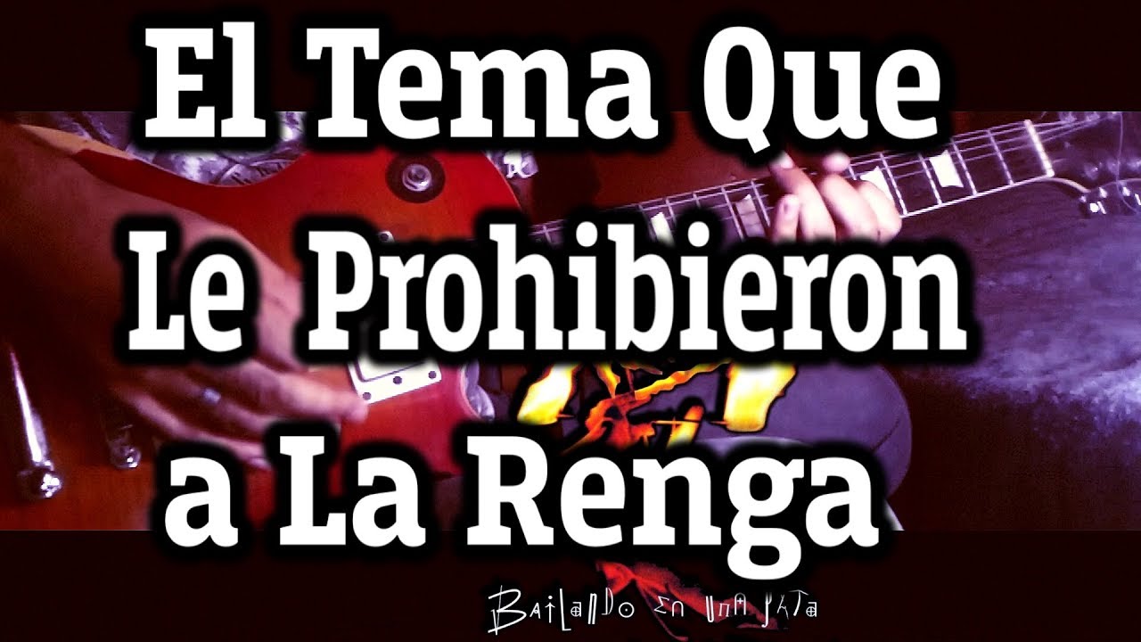 Blues De Bolivia || La Renga || Cover Guitarra HD