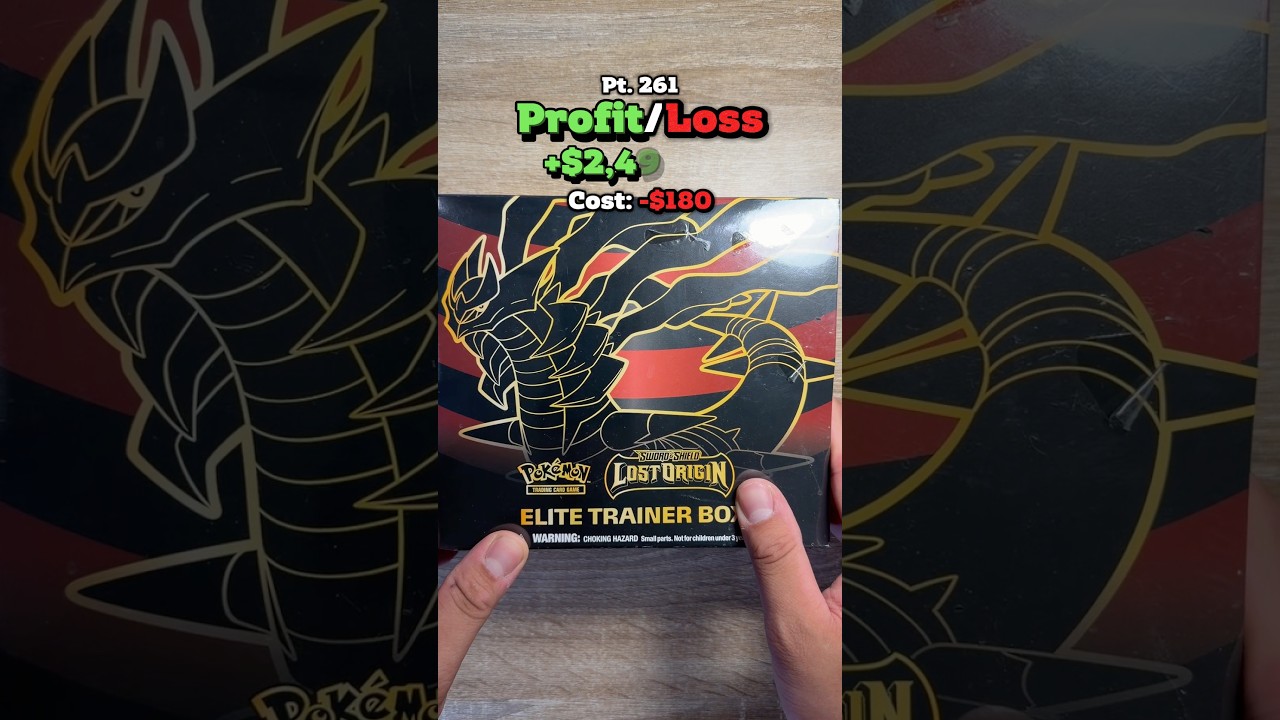 Lost Origin Elite Trainer Box Pack Opening! (Pt. 261) Channel Profit/Loss Series #pokemontcg