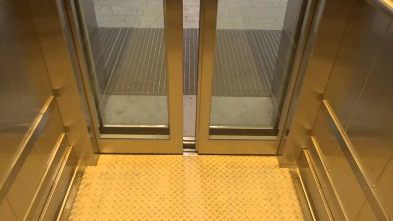 Brand-New 2013 KONE Monospace MRL T. Elevators/Lifts@Kivistö Commuter train station, Vantaa, Finland