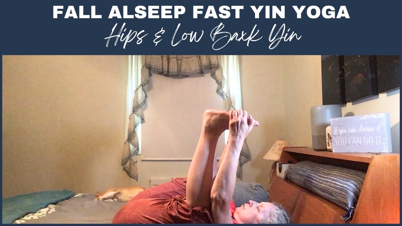 Fall Asleep Faster With These Yin Yoga Poses | Grounding & Calming Yin Yoga