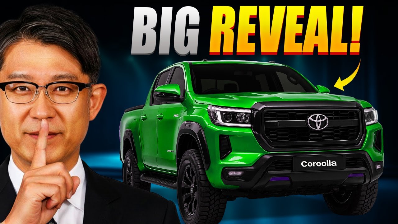 Toyota Announces NEW 2026 Toyota Corolla Pickup Truck & Shocked The Entire Car Industry!