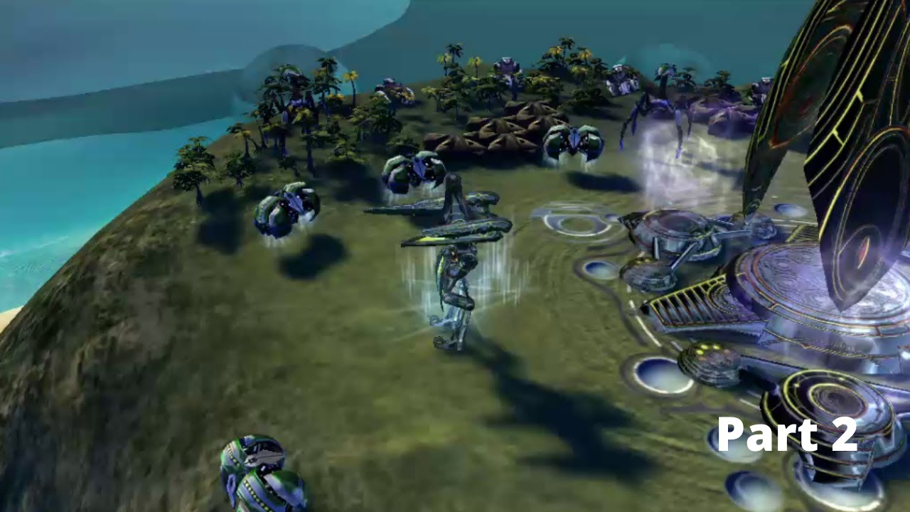Supreme Commander Forged Alliance Campaign Walkthrough Gameplay - Part 2 - Dawn