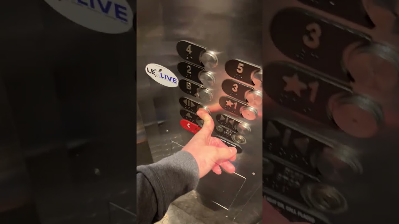 Otis traction elevators at the Lex live in Lexington Kentucky 