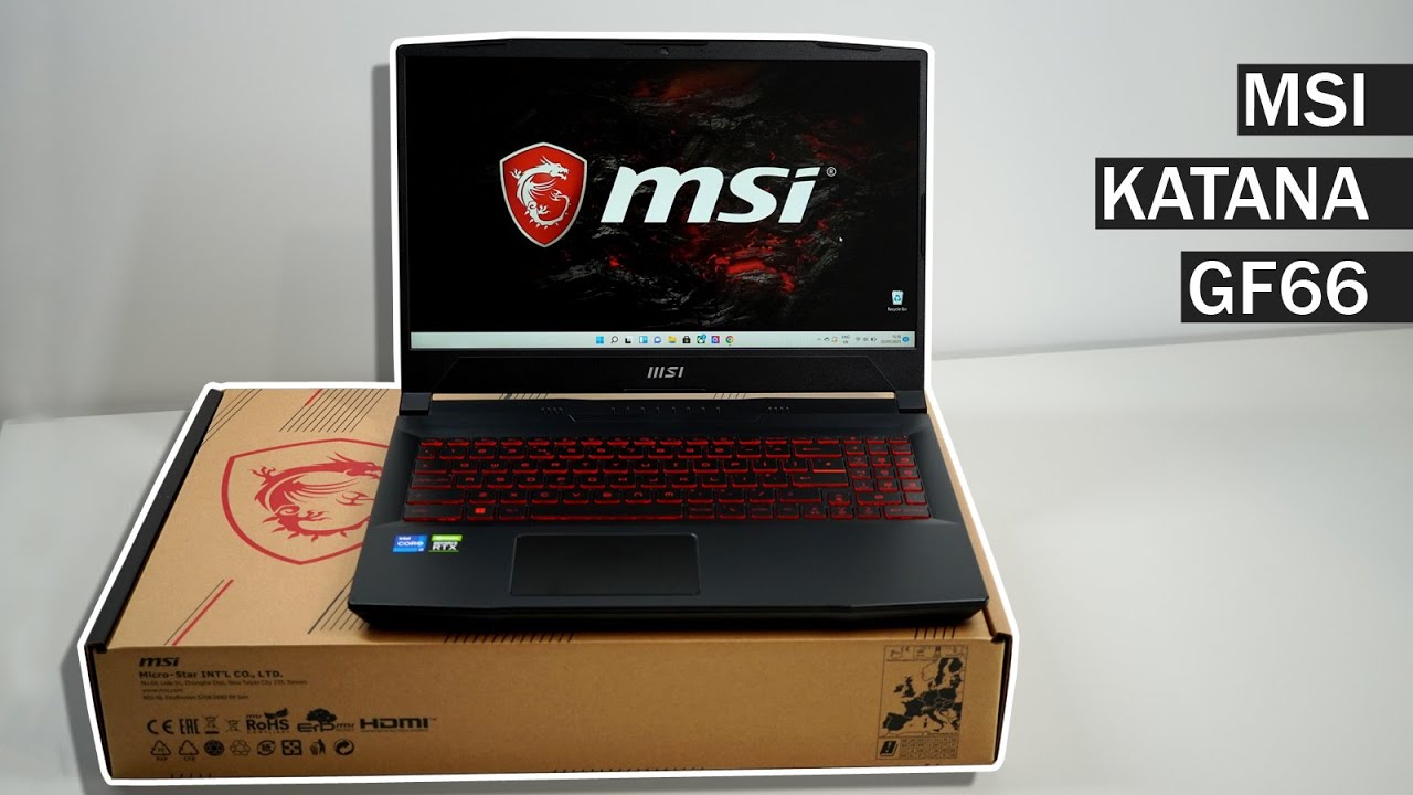 Best Budget Gaming & Study Laptop I Unboxing MSI Katana GF66