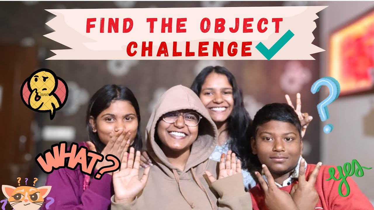Find a object challenge | @Teyaslife | #funny #challenge #game #siblings #explore