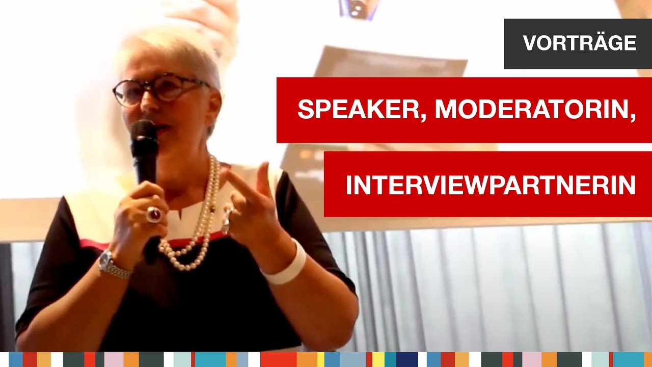 Eva Maria Popp als Speaker, Moderatorin, Interviewpartnerin