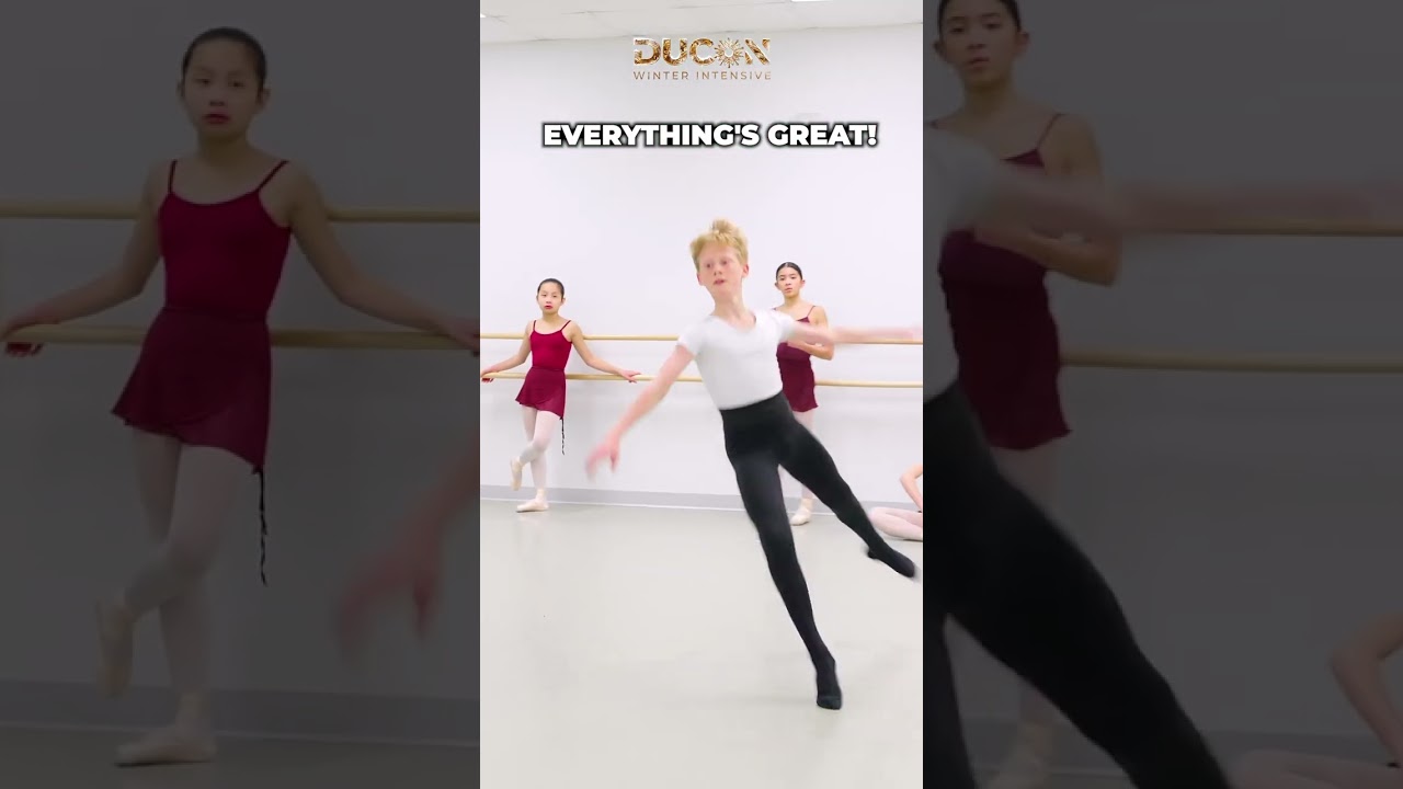 Yes, BOYS can do ballet 💪💪💪