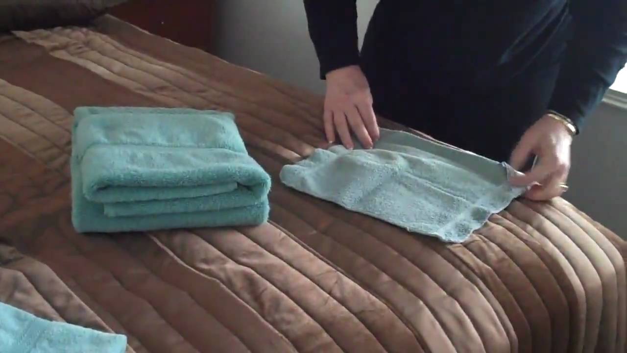 Folding Bathroom Towels