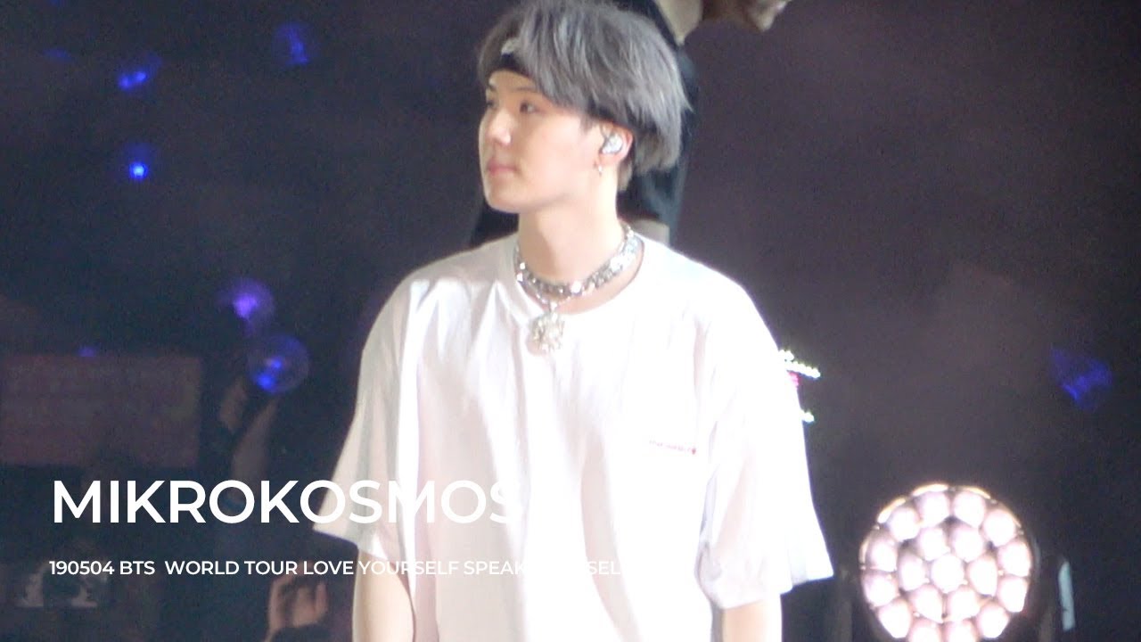 190504 BTS Love yourself : Speak yourself in LA - 소우주 Mikrokosmos / BTS SUGA focus / 방탄소년단 슈가 직캠