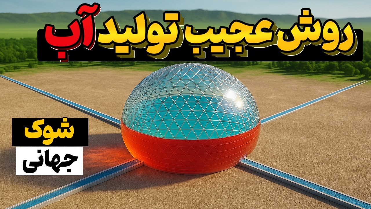 آب شیرین از دل کویر! عجیب&zwnj;ترین پروژه دنیا!