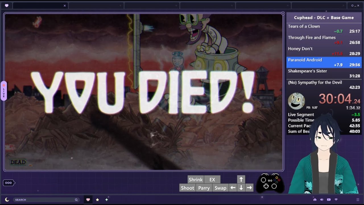 Speedrunning Cuphead until Dr Khal ruins my hopes and dreams (2026.01.08)