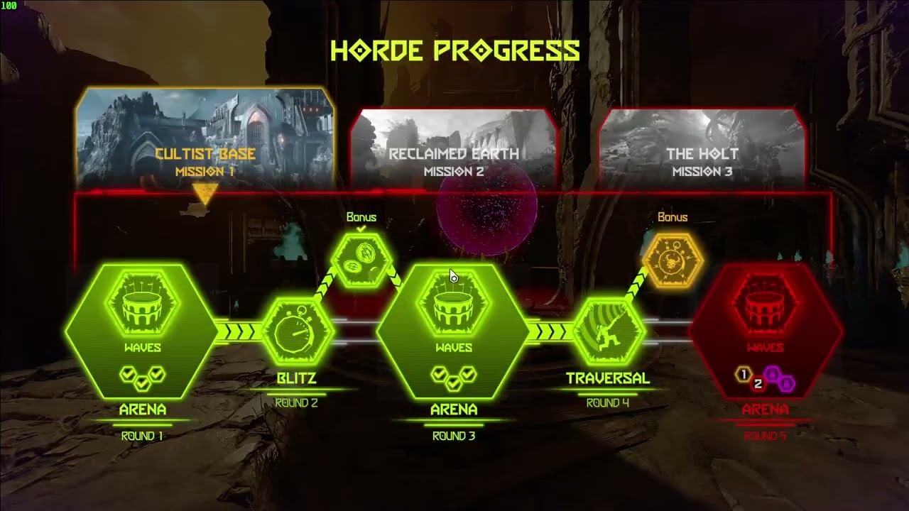 Doom Eternal Horde mode Nightmare