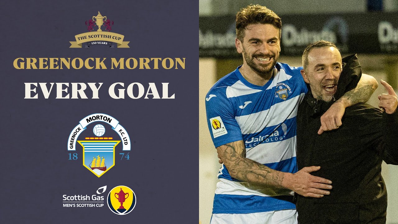 Every Greenock Morton Goal | Scottish Gas Men's Scottish Cup