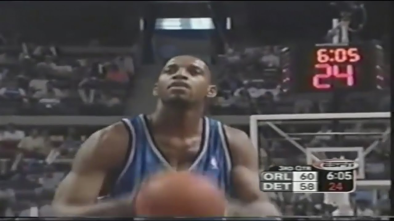 Tracy McGrady 43 pts vs Pistons (2003 Playoffs Game 1)