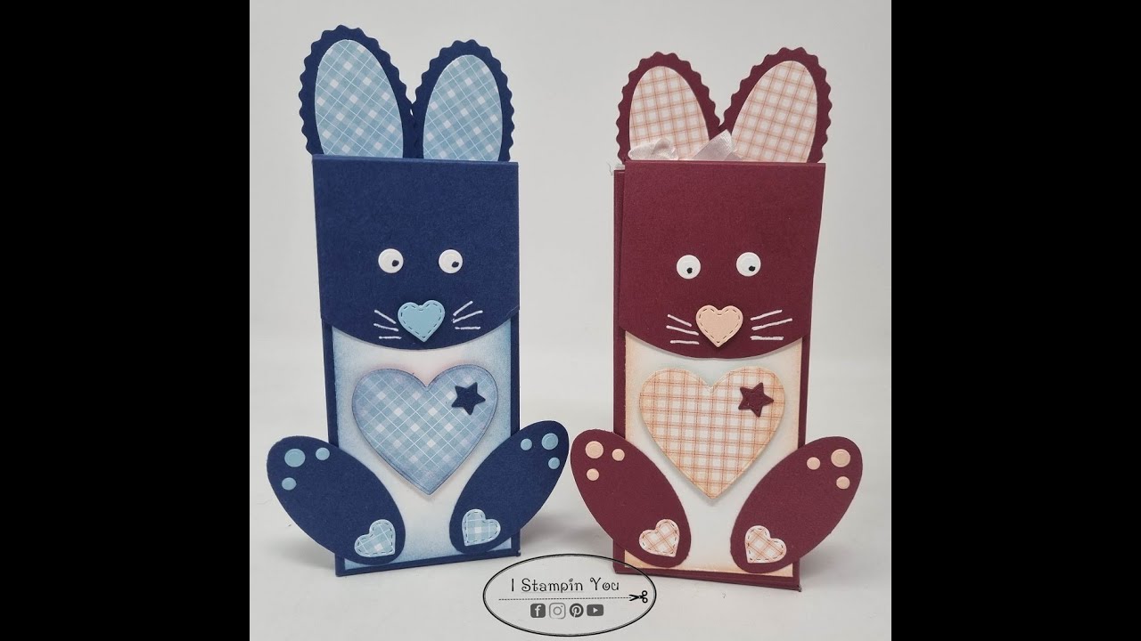 Live FB 7 mars - boîte lapin de Pâques Stampin'Up - facile