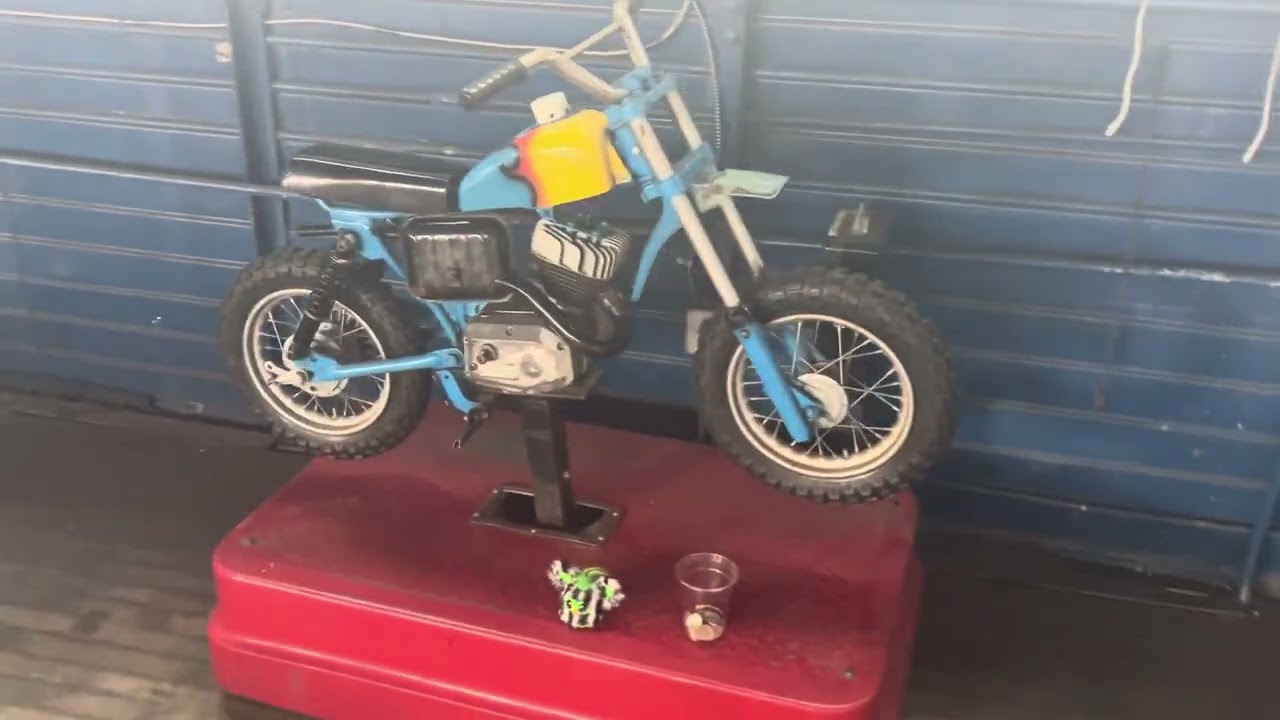Carousel international dirt bike kiddie ride at kiddieland (Now gone)