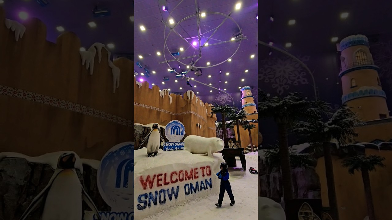 Habibi Welcome To Snow Oman ❄️🇴🇲 