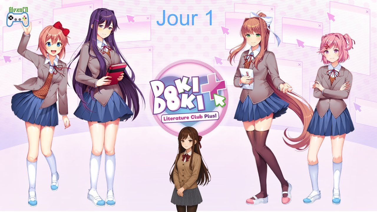 Doki Doki Littérature Club (FR) / Je rejoins le club ! #1