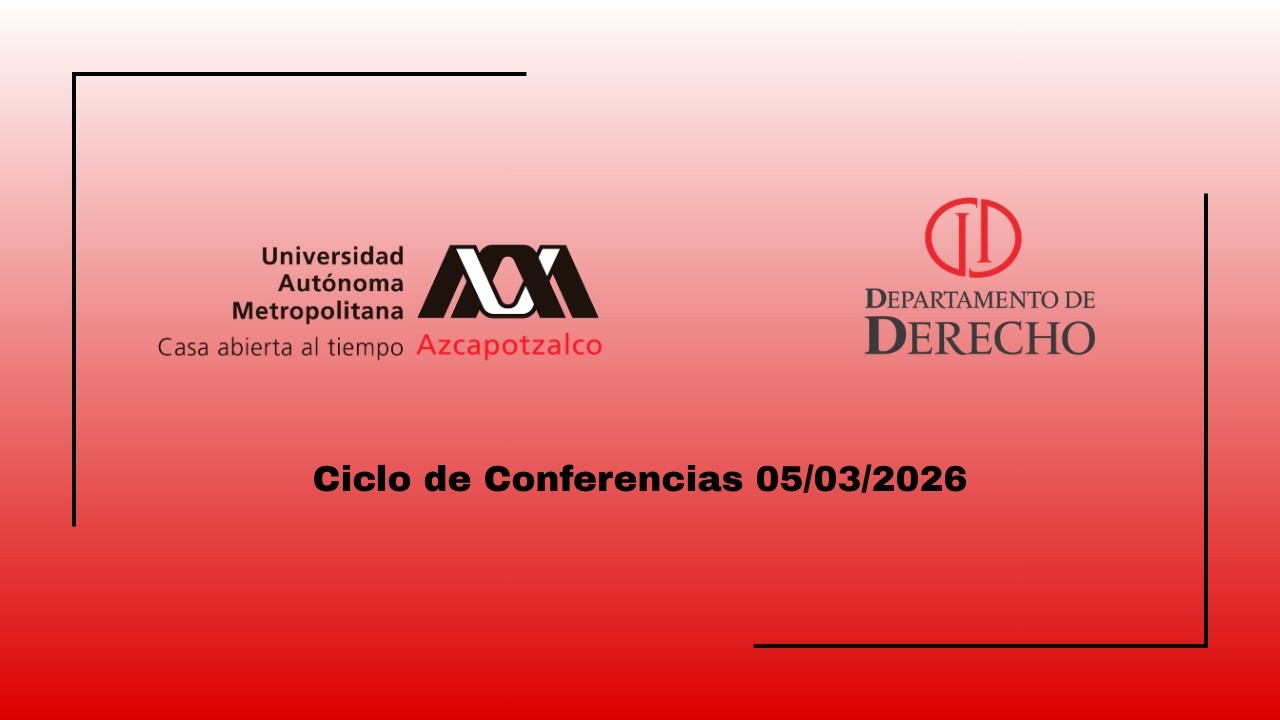 Ciclo de Conferencias 05/03/2026