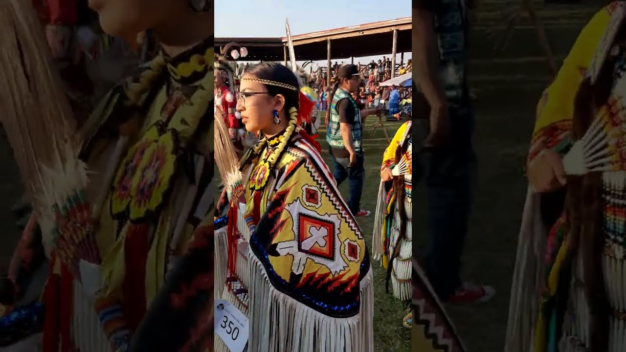 Saturday Evening Grand Entry Alexis Nakoda Sioux Nation Pow Wow July 6th 2024.