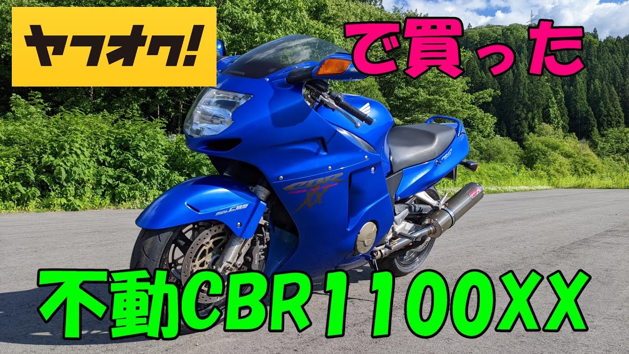 【ヤフオクの闇】「不動」の憧れだったCBR1100XXスーパーブラックバードを手に入れた！