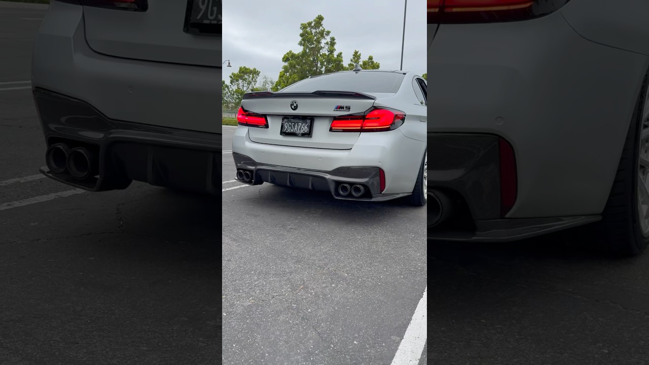 TURBOS SOUND WILD IN THIS BMW M5! | 2021 BMW M5 Competition Build @abc.garage