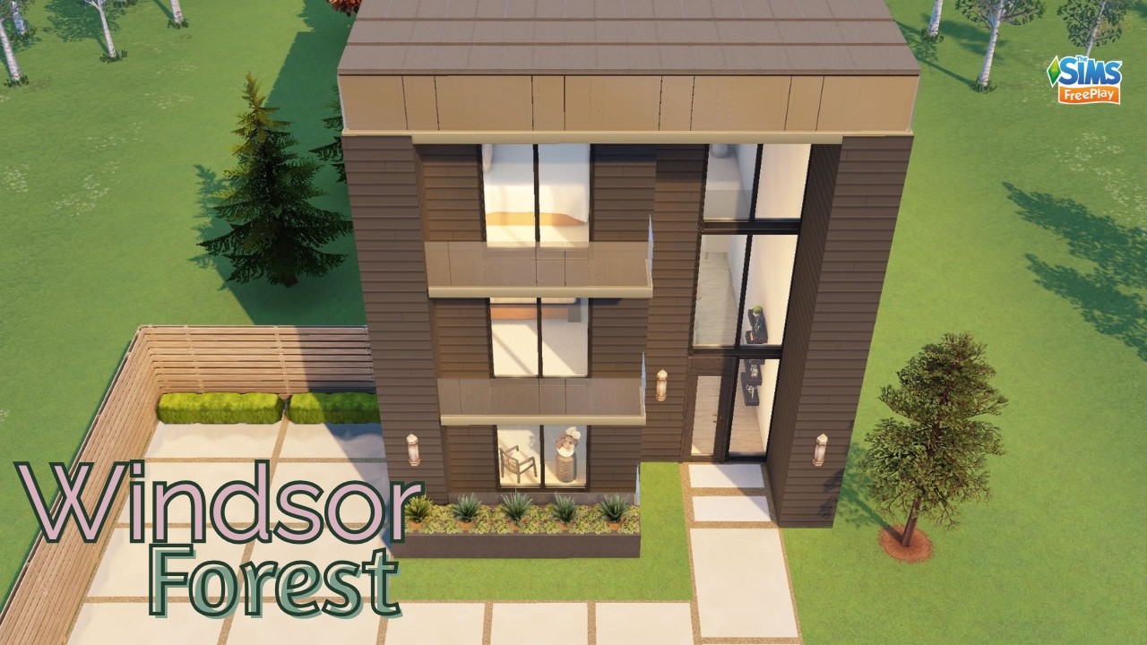 WINDSOR FOREST + Live Build | The Sims Freeplay
