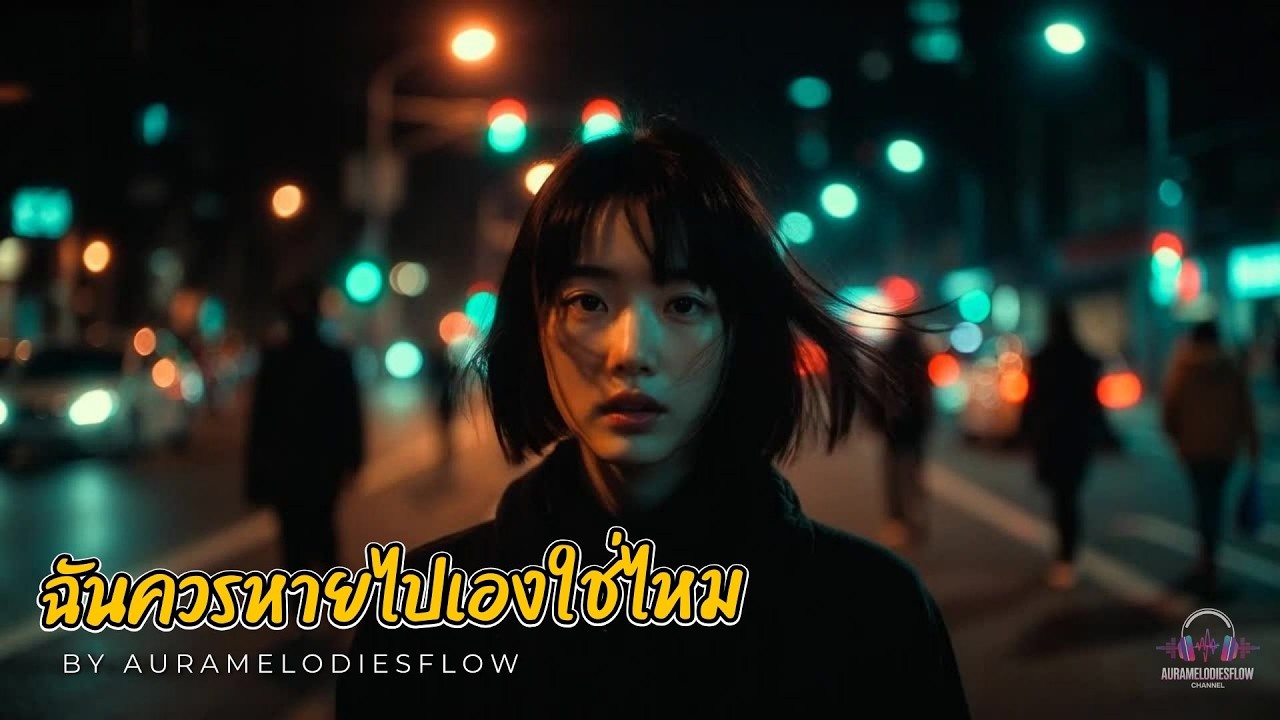 ฉันควรหายไปเองใช่ไหม 🥀 