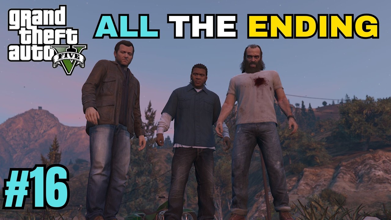 GTA 5 All Endings | Part - 16 | No Commentary