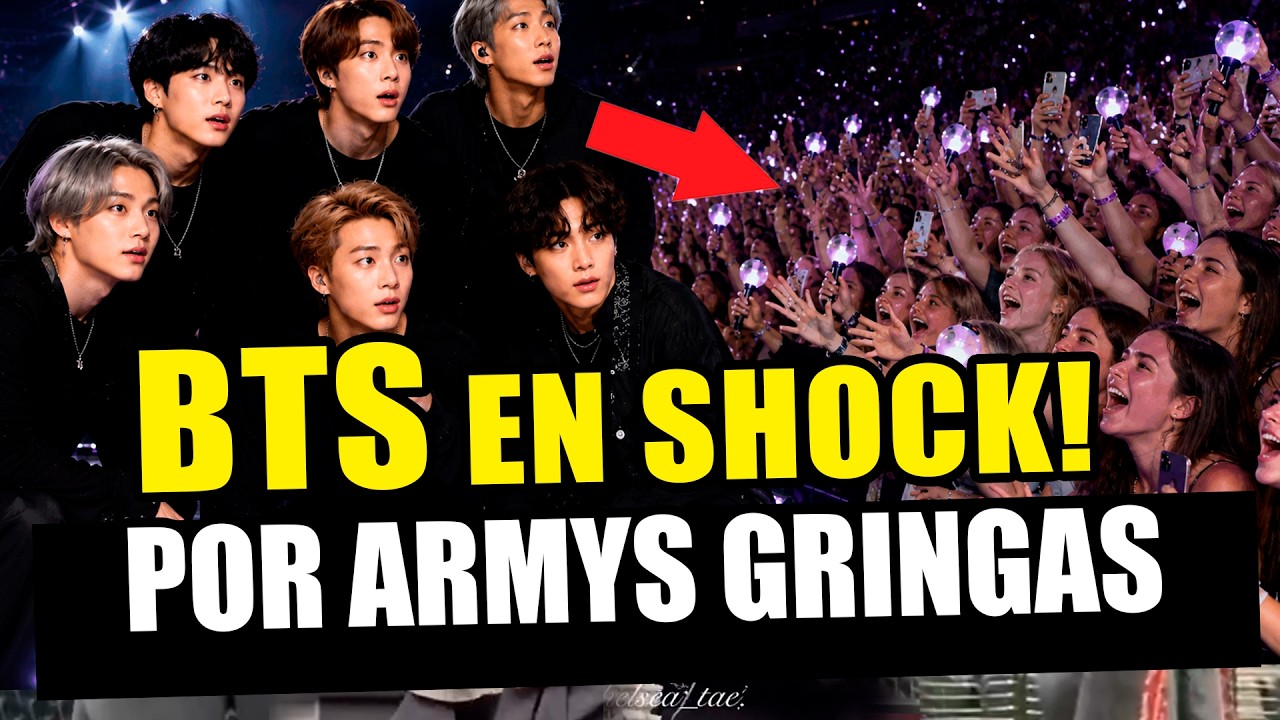 BTS SORPRENDIDOS CON LAS ARMYS ESTADOUNIDENSES &iquest;SUPERARON A LAS LATINAS?