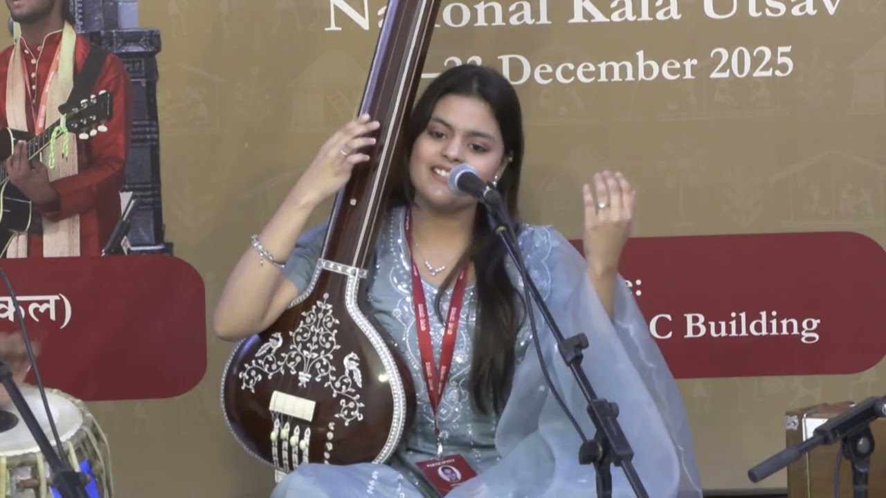 Sayli Sunil Tak (Maharashtra) | 1st Prize | Vocal Music Solo | Kala Utsav 2025, Pune