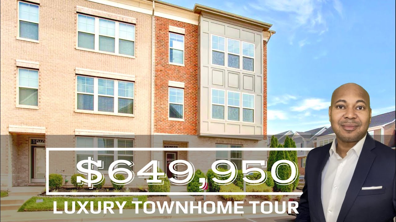 Upper Marlboro, MD - Westphalia Town Center by Mid-Atlantic Builders - Amazing Luxury Townhome Tour