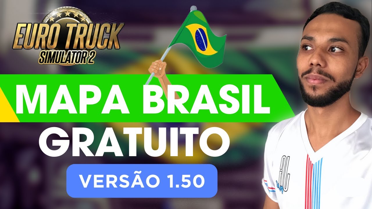 ✅ Como instalar MAPA BRASIL No Euro Truck Simulador 2 Versão 1.50 - ATUALIZADO 2024