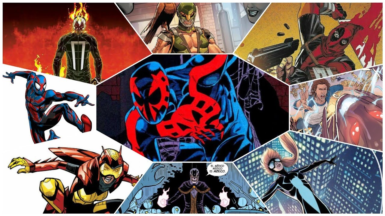 Conoce quiénes son los Superhéroes MEXICANOS en MARVEL CÓMICS 🇲🇽💥