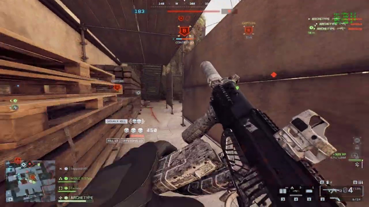 6 Minutes of SG553 Farming in Battlefield 6
