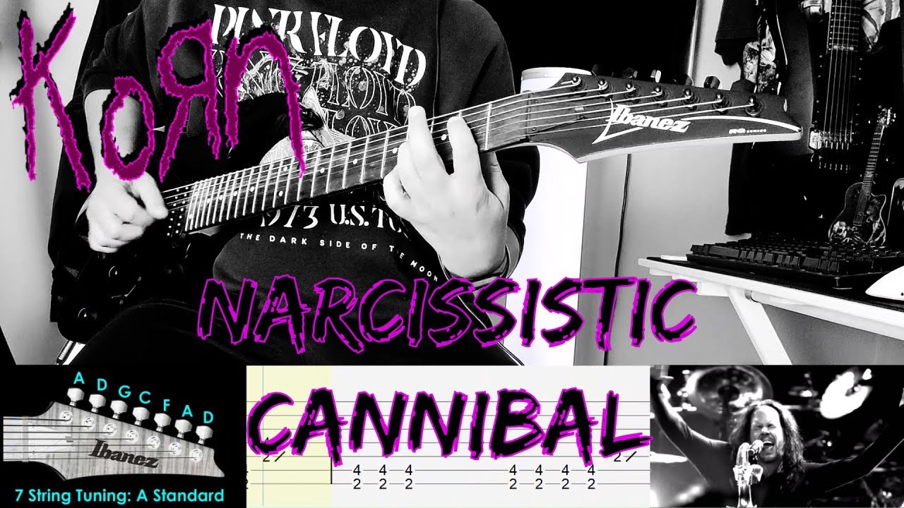 Korn - Narcissistic Cannibal |Guitar Cover| |Tab|