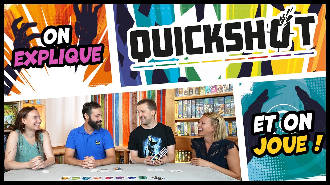 Quickshot, on explique et on joue (avec l'&eacute;diteur)