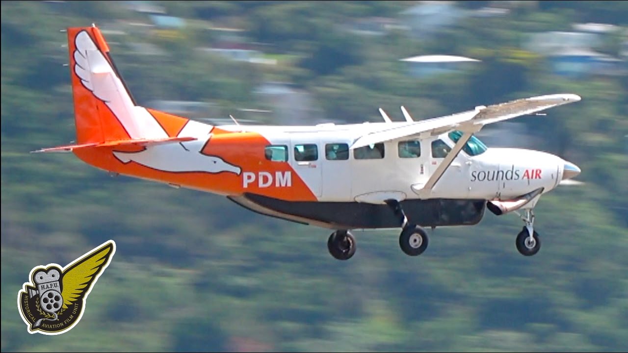 Airliners: SoundsAir Cessna 208 Caravan At Wellington Airport