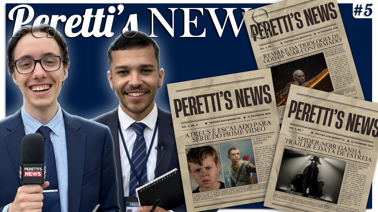 SPIDER NOIR, ATOR do ATREUS, GOW REMAKE E MAIS | Peretti's News #5