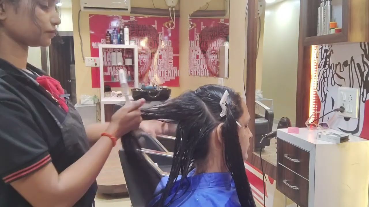 Hair spa kaise kare, hair spa ke fayde, hair spa kab kare ye sab Jane is vedeo me.. #reels #hairstyl