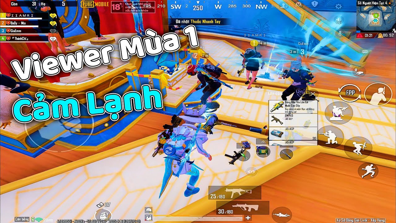 PUBG MOBILE | GẶP LẠI VIEWER TỪ THỜI KHAI HOANG MÙA 1 Giao Tiếp Vui Nhộn